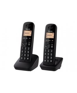 Panasonic KX-TGB612 DECT tālruņa zvanītāja ID melns