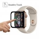 Riff Hot Bending 3D Закругленное защитное стекло для Apple Watch 1 / 2 / 3 с дисплеем 38мм Черное