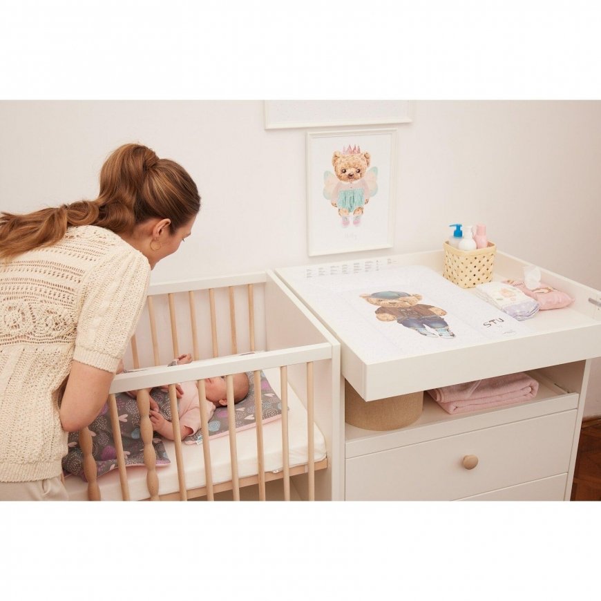 CebaBaby CEBA soft changing board FLUFFY PUFFY, 50x70 cm, Poly, W-143-132-681 – 5