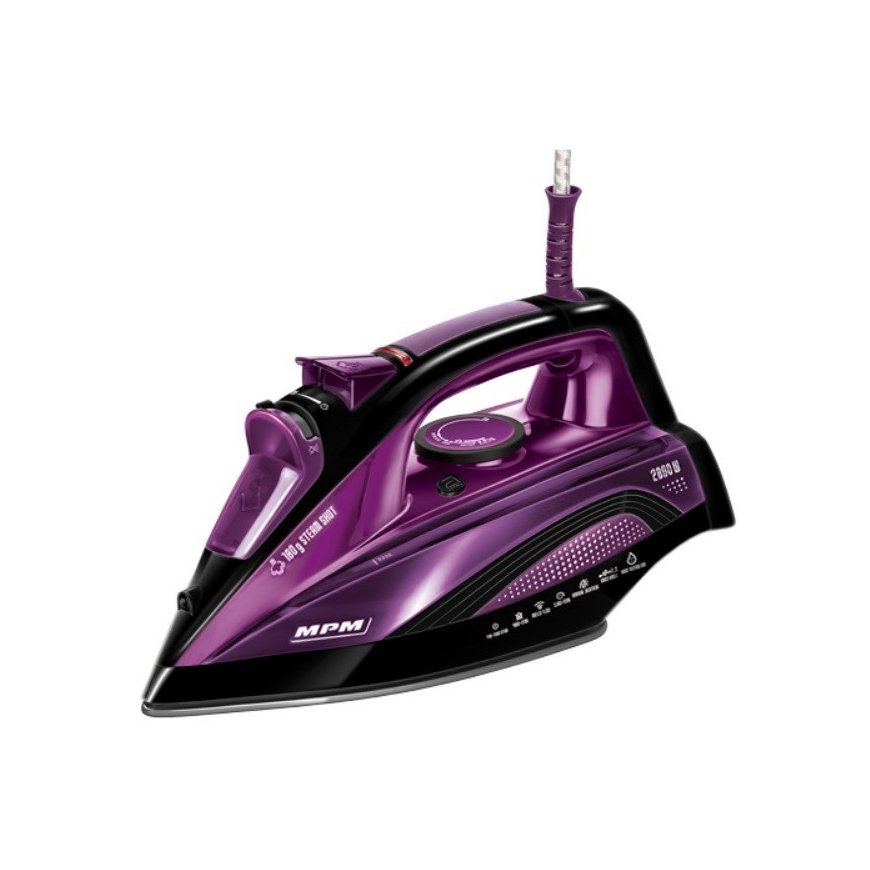 MPM MZE-21/RS Steam Iron 2800 W Violet