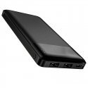 Išorinė baterija Power Bank Hoco J72 10000mAh juoda Išorinė baterija Power Bank Hoco J72 10000mAh juoda