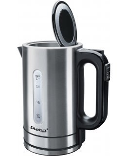 Steba WK 21 INOX vedenkeitin 1,7 L 2200 W Ruostumaton teräs