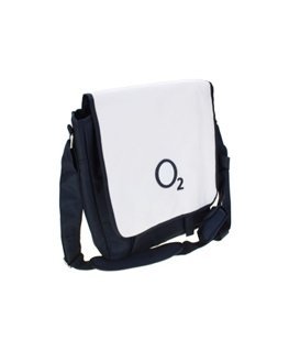 Laptop Bag (O2) 15.4 blue/white