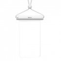 Baseus Cylinder Slide-cover waterproof smartphone bag (white)