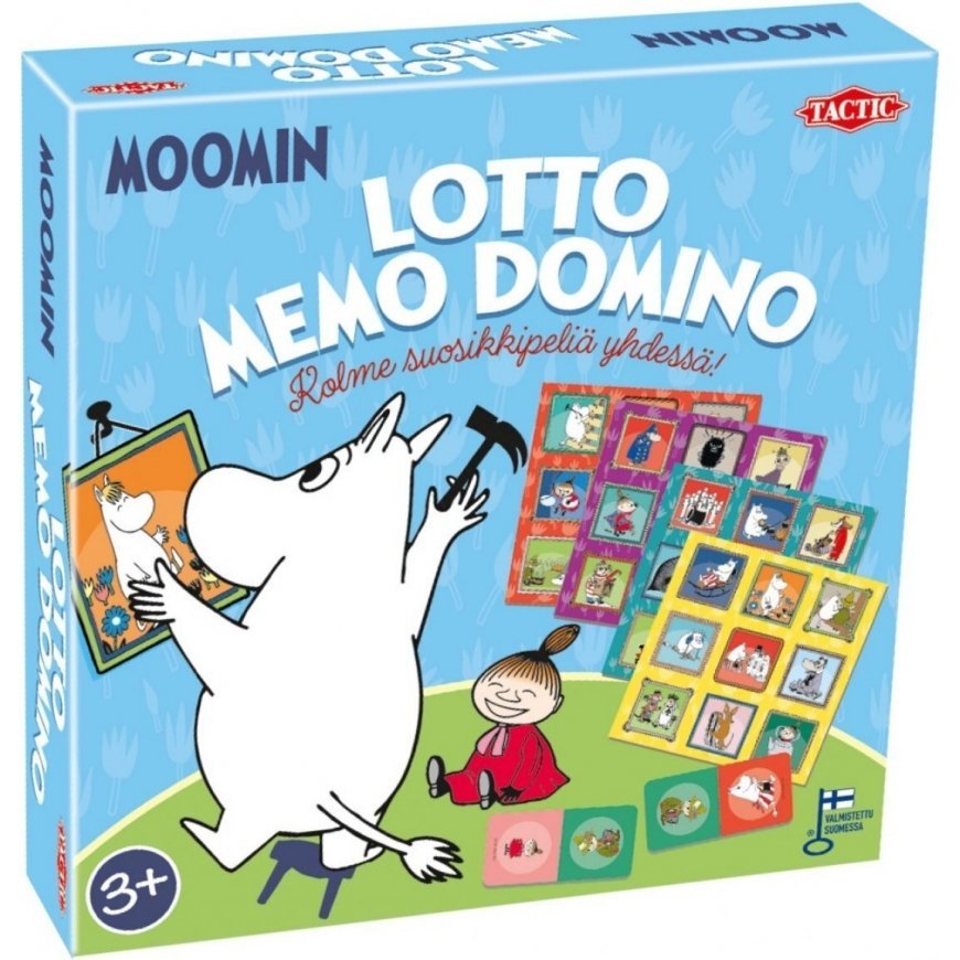 Tactic Moomin 3-in-1 game