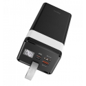 Išorinė baterija Power Bank Hoco J86 22.5W Quick Charge 3.0 40000mAh juoda Išorinė baterija Power Bank Hoco J86 22.5W Quick Charge 3.0 40000mAh juoda