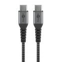 Wentronic 49302 USB cable 1 m USB 3.2 Gen 2 (3.1 Gen 2) USB C Black, Grey Wentronic 49302 USB cable 1 m USB 3.2 Gen 2 (3.1 Gen 2) USB C Black, Grey