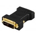 Deltaco DVI-4 kaapelin sukupuolenvaihtaja VGA Musta Deltaco DVI-4 kaapelin sukupuolenvaihtaja VGA Musta