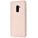 Samsung A6 Plus 2018 Silicone Case Pink Sand