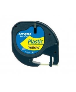 DYMO 12mm LetraTAG Plastic tape etikettien kirjoitusnauha