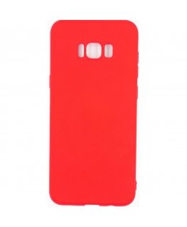Samsung S8 Plus Soft Touch Silicone Red