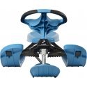 Stiga Snowracer Curve sled, blue / black Stiga Snowracer Curve sled, blue / black