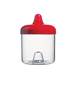 ViceVersa round canister 0.75L red 11231