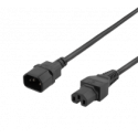 Audio cable DELTACO 3.5mm,gold-plated, 1m, black / MM-149-K / 00180007 Audio cable DELTACO 3.5mm,gold-plated, 1m, black / MM-149-K / 00180007