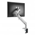 Ergo Office ER-405G monitora kronšteina turētājs uz galda stiprinājuma, grozāms, noliekt, pagriezt, 13"–32" VESA universāls