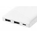 Deltaco PB-A1000 внешний аккумулятор Литий-ионная (Li-Ion) 5000 mAh Белый Deltaco PB-A1000 внешний аккумулятор Литий-ионная (Li-Ion) 5000 mAh Белый