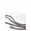 Samsung A40s Case with rope Black Stripes Transparent Samsung A40s Case with rope Black Stripes Transparent