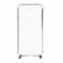 Xiaomi Redmi 8 Silicone TPU Transparent with Necklace Strap Space Gray