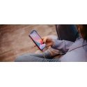 Xiaomi Redmi Note 8 / Redmi Note 8 2021 Silicone TPU Transparent with Necklace Strap Gold