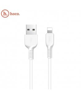 Hoco X20 Ultra Прочный-Мягкий Универсальный Lightning на USB 1m Кабель Данных и Быстрого Заряда (MD818) Белый