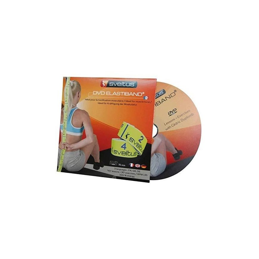 Sveltus Juosta mankštai ELASTIBAND 15kg juoda+pakuotė – 3