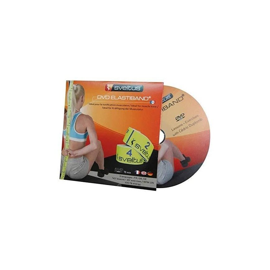 Sveltus Exercise tape ELASTIBAND 15kg black + packaging – 5