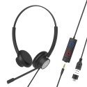 Tellur Voice 420 wired headset binaural black Tellur Voice 420 wired headset binaural black