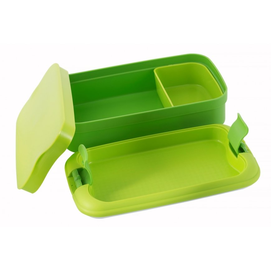 Pojemnik śniadaniowy + sztućce Lunch&go CURVER – 4