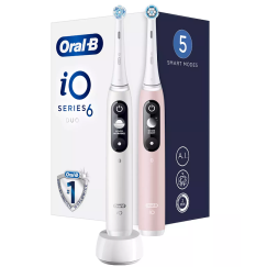 Toothbrush set BRAUN iO 6, White/Pink Sand