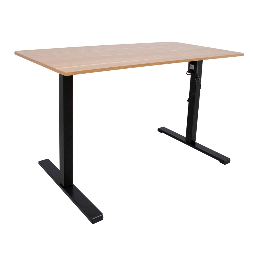 Письменный стол ERGO OPTIMAL с 1 мотором 140x70cm, гикори – 2