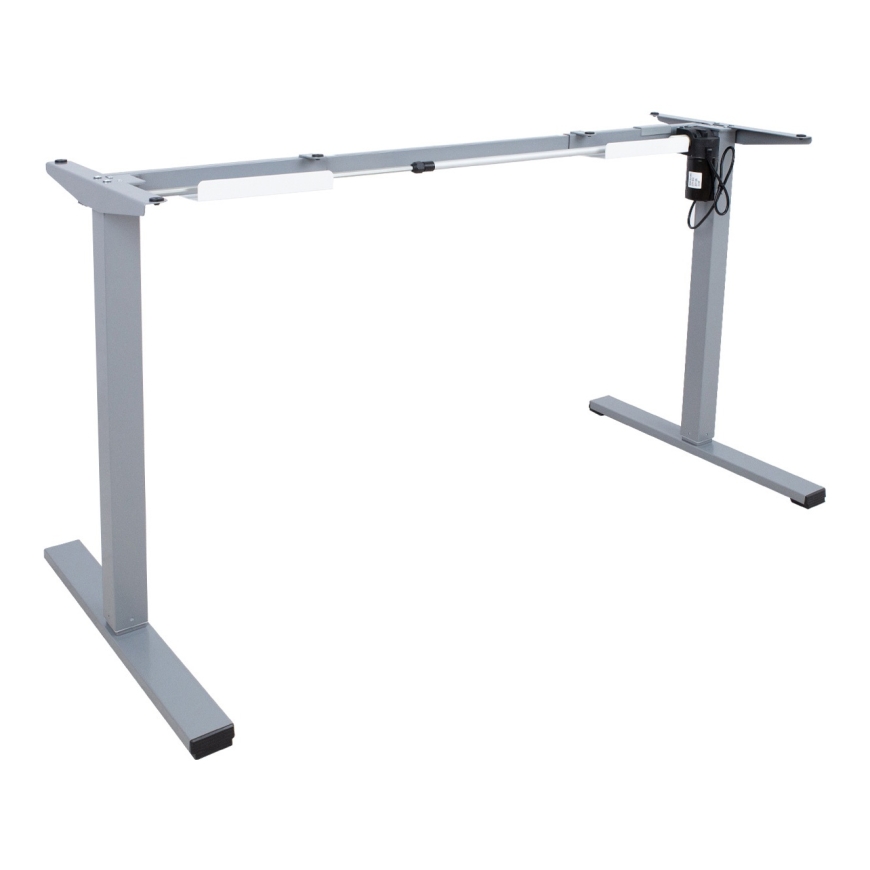 Desk ERGO OPTIMAL with 1 motor 120x60cm, black/grey – 4