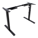 Desk ERGO OPTIMAL with 1 motor 120x60cm, oak/black Desk ERGO OPTIMAL with 1 motor 120x60cm, oak/black