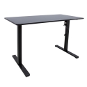 Desk ERGO OPTIMAL with 1 motor 120x60cm, black Desk ERGO OPTIMAL with 1 motor 120x60cm, black