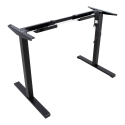 Desk ERGO OPTIMAL with 1 motor 120x60cm, black Desk ERGO OPTIMAL with 1 motor 120x60cm, black