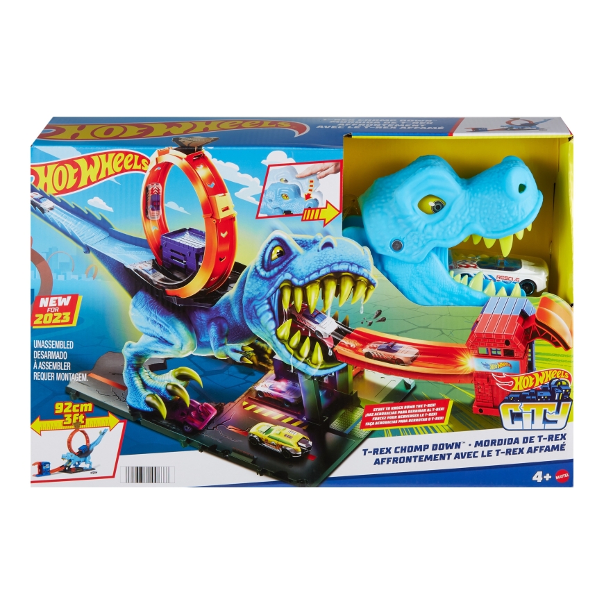 Mattel Hot wheels city pętla trexa komplektas hkx42 – 2
