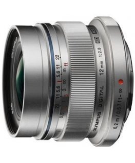 Olympus M.ZUIKO DIGITAL ED 12mm 1:2.0 MILC/SLR Silver