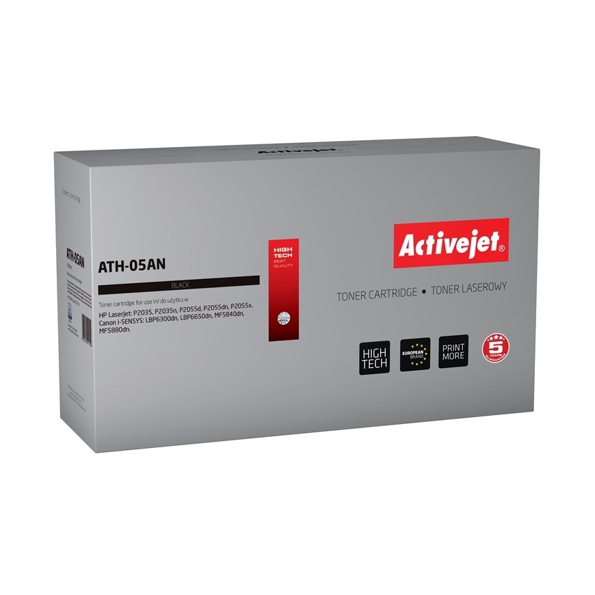 Activejet ATH-05AN tonera kārtridžs 1 pcs Saderība Melns