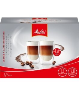 Melitta 212910 kohviklaas Poolläbipaistev 2 tk 300 ml