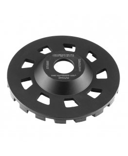 GRAPHITE Diamond grinding disc 125 x 22.2 x 5 mm, segment C