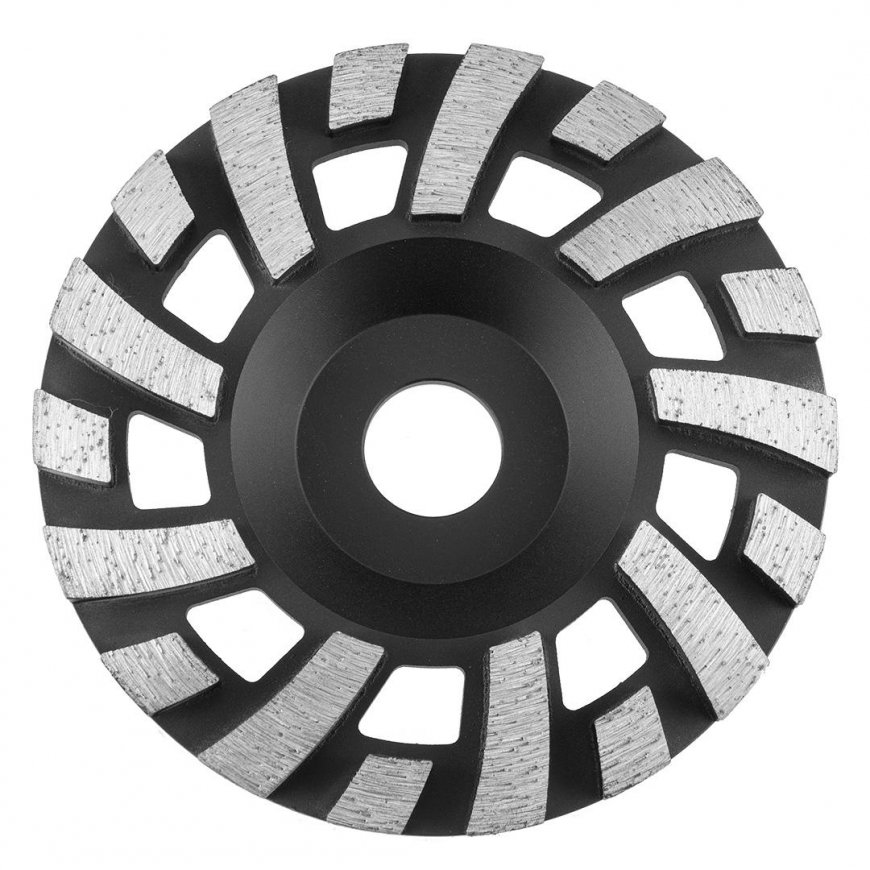 GRAPHITE Diamond grinding disc 125 x 22.2 x 5 mm, segment C – 4