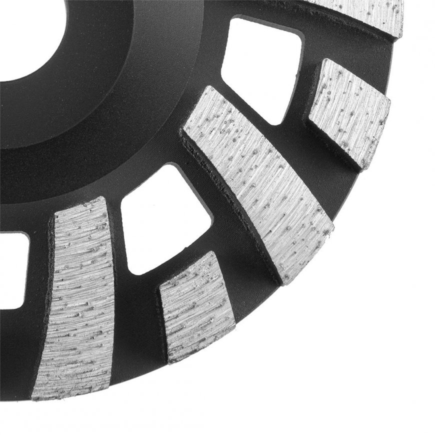 GRAPHITE Diamond grinding disc 125 x 22.2 x 5 mm, segment C – 5