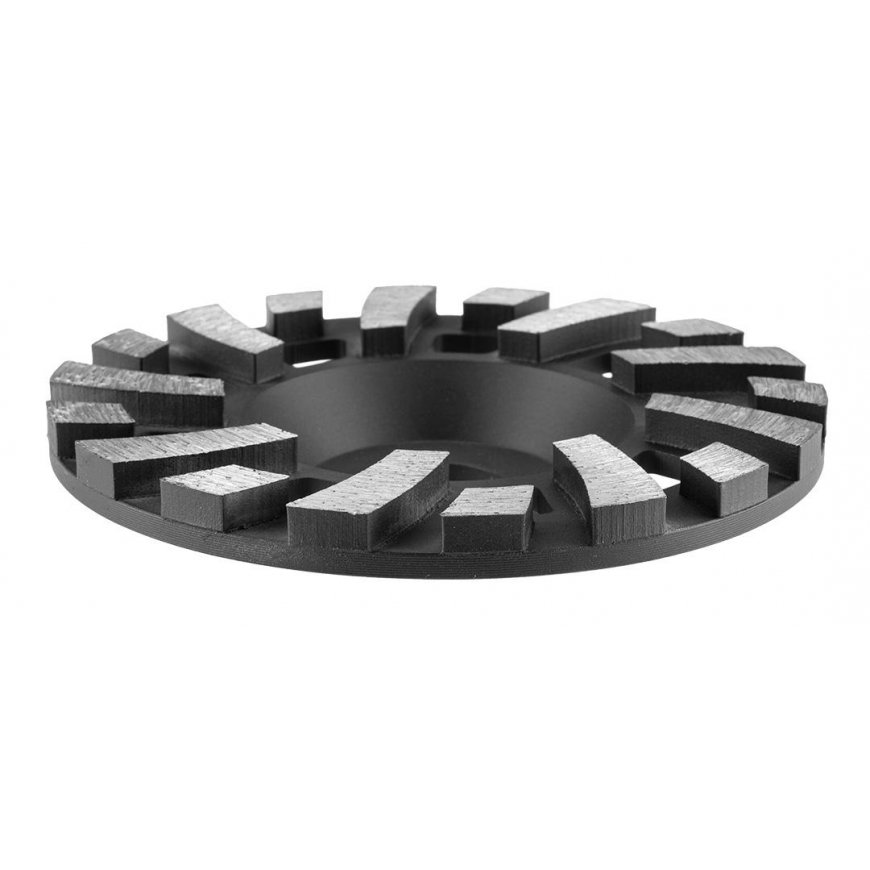 GRAPHITE Deimantinis šlifavimo diskas 125 x 22,2 x 5 mm, segmentas C – 8