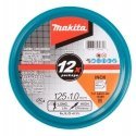Makita E-03040-12 Cutting disc 125 X 1 MM A60U RST/ For metal 12Pcs Makita E-03040-12 Cutting disc 125 X 1 MM A60U RST/ For metal 12Pcs
