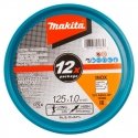 Makita E-03040-12 Pjovimo diskas 125 X 1 MM A60U RST/ Metalui 12Vnt Makita E-03040-12 Pjovimo diskas 125 X 1 MM A60U RST/ Metalui 12Vnt
