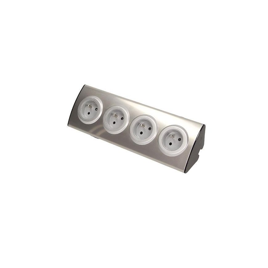 Orno Arno Socket 4x230V STAINLESS STEEL – 2