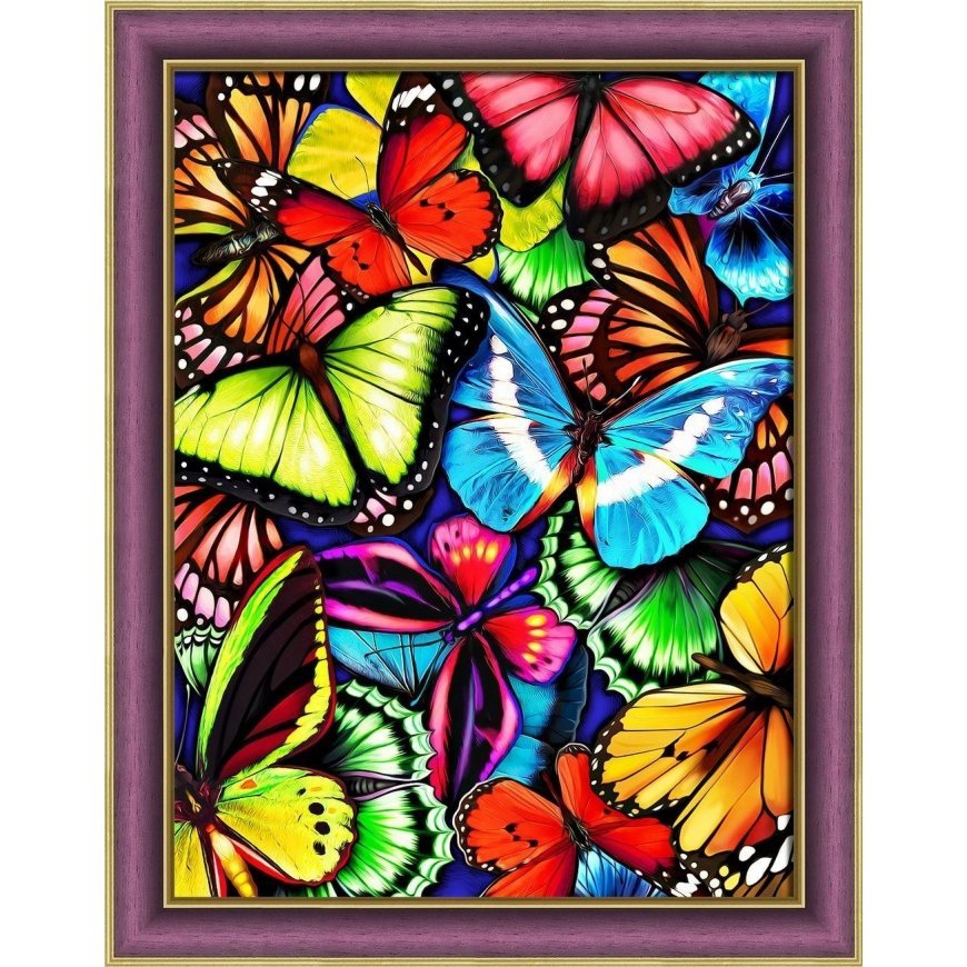 Beldizart Bright butterflies 30x40 cm AZ-1725