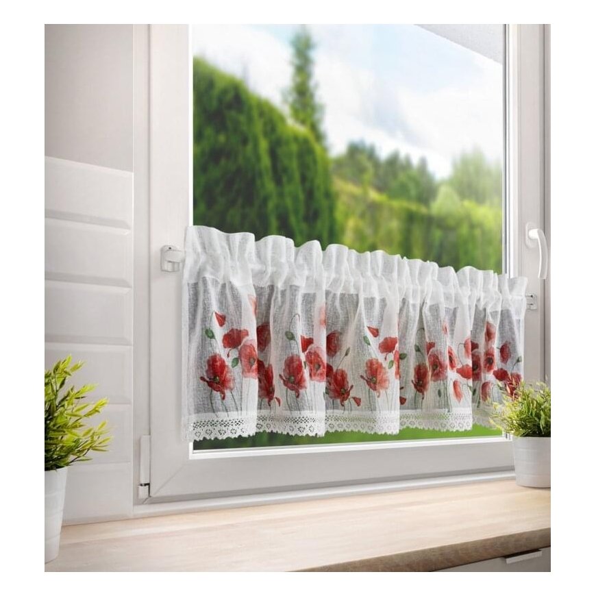 Eurofirany FIR / MARI / B + RAUDONAS 30X150 TUNELIS Dieninės užuolaidos – 10