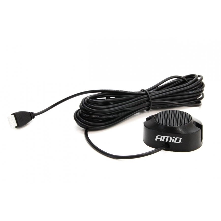 Amio Rinkinys czujników parkowania cofania buzzer 4 sensory Sidabrinė – 5