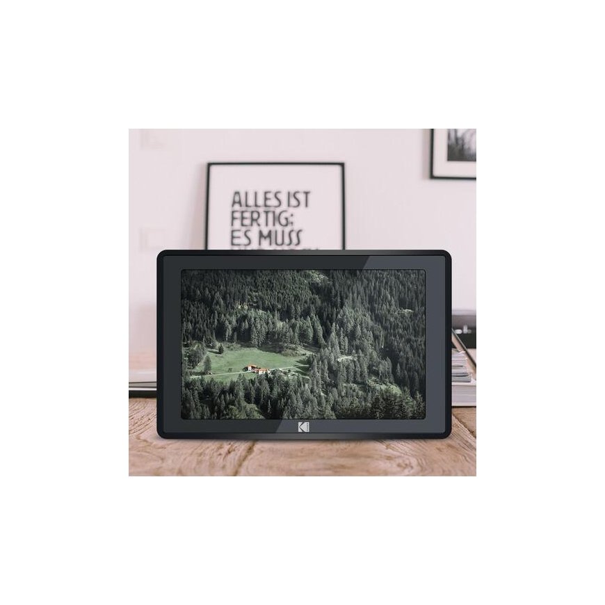 Nuotraukų rėmelis Kodak LED HD 10" WiFi 16GB RCF-106H Juodas – 9