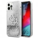 Guess GUHCP12LLG4GSI iPhone 12 Pro Max 6.7" sidabrinis/sidabrinis hardcase 4G Big Liquid Glitter Guess GUHCP12LLG4GSI iPhone 12 Pro Max 6.7" sidabrinis/sidabrinis hardcase 4G Big Liquid Glitter